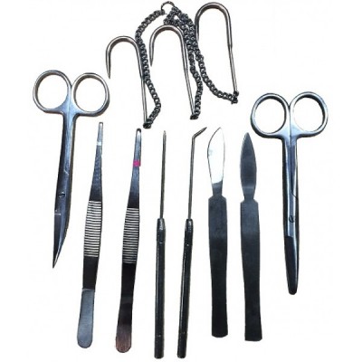НАБІР ХІРУРГІЧНИХ ВЕТЕРИНАРНИХ ІНСТРУМЕНТІВ НХ-19 (9 предметів)
