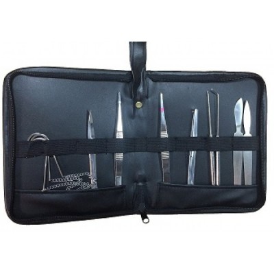 НАБІР ХІРУРГІЧНИХ ВЕТЕРИНАРНИХ ІНСТРУМЕНТІВ НХ-19 (9 предметів)