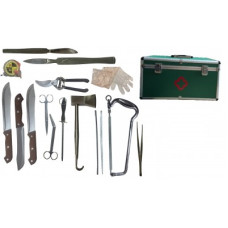 НАБІР ІНСТРУМЕНТІВ ДЛЯ РОЗТИНУ ТВАРИН НР-117 (17 предметів)