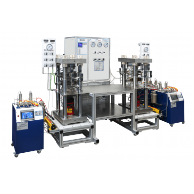 Установка для вимірювання провідності пропантной пачки «ПИК-API RP 61»