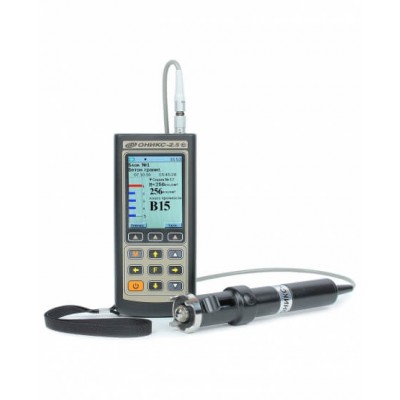 Електронний склерометр (вимірювач міцності бетону) ОНИКС-2.5