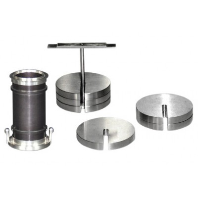 Пристрій для підготовки зразків і визначення межі міцності на розрив сирої формувальної суміші LRP