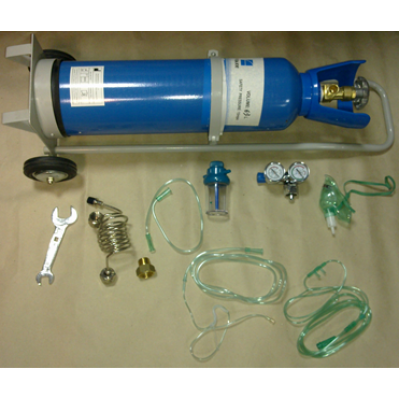 КИСНЕВИЙ БАЛОН (КИСНЕВИЙ інгалятор) об'ємом 8 ЛІТРІВ