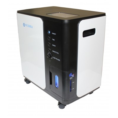 МЕДИЧНИЙ КИСНЕВИЙ КОНЦЕНТРАТОР «МЕДИКА» Y007-3 з опціями КОНТРОЛЮ КОНЦЕНТРАЦІЇ КИСНЮ, насичене киснем аніонів «ANION» І ПУЛЬТОМ ДИСТАНЦІЙНОГО КЕРУВАННЯ