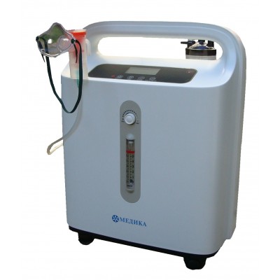 МЕДИЧНИЙ КИСНЕВИЙ КОНЦЕНТРАТОР «МЕДИКА» Y007C-5W з опціями Небулайзер (інгалятор), КОНТРОЛЮ КОНЦЕНТРАЦІЇ КИСНЮ, насичене киснем аніонів «ANION» І ПУЛЬТОМ ДИСТАНЦІЙНОГО КЕРУВАННЯ