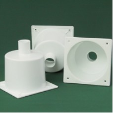 Мийка поліпропіленова 160х160х158 д / відведення 40