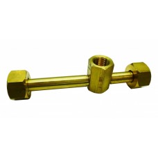 Трійник кисневий (гайка G3 / 4; М20х1,5 вн; М20х1,5 вн) (латунь)