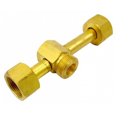 Трійник рампової (гайка G3 / 4; гайка G3 / 4; G3 / 4 нар)