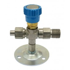 Клапан запірний К-1101-16 (ВКМ) (вентиль кисневий медичний палатний)