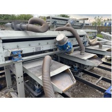 Лінія подрібнення та сортування полікремнію, феросиліція на основі щікової дробарки AC400