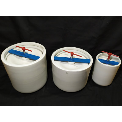 Барабан керамічний для кульового млина (барабан розмольний) 1,3л; 4л; 6л