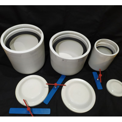 Барабан керамічний для кульового млина (барабан розмольний) 1,3л; 4л; 6л