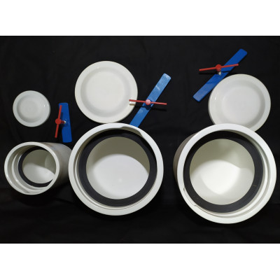 Барабан керамічний для кульового млина (барабан розмольний) 1,3л; 4л; 6л