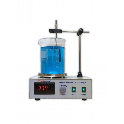 Мішалка магнітна ММ-5 (підігрів, зовнішній датчик)