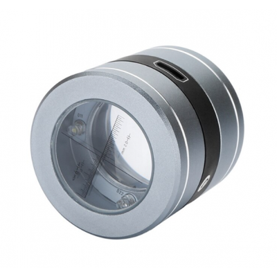 Лупа вимірювальна 10X з USB-зарядкою, лупа зі шкалою 10X