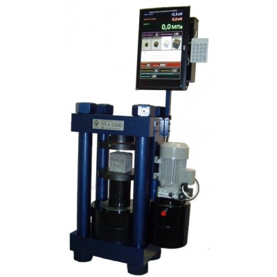 Випробувальний прес ТП-1-1500 (два діапазони 30/150тонн)