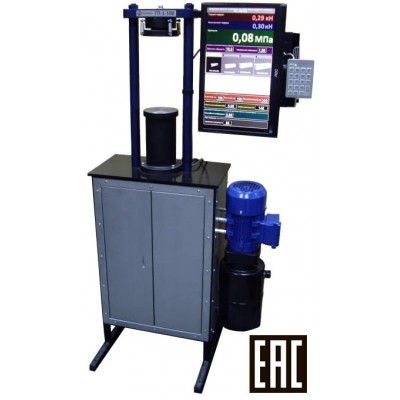 Випробувальний прес ТП-1-100 (два діапазони 2/10 тонн)