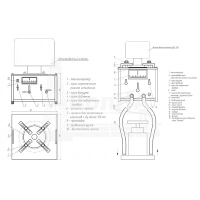 Стенд перевірки і настройки клапанів СПНДК, СПНДК ВБ