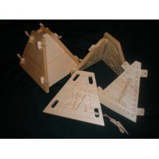 Форма для сирної пасхи 1,6л (Дерев'яна пасочниця)