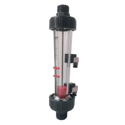 Ротаметр акриловий контролю рідини серії LZS з кінцевими вимикачами (з оргскла)