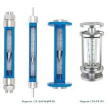 Скляні ротаметри для рідини та газу серії LZB-VA/SA/FA10