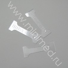 Шпатель для розтягування мазків пласт. уп 50 шт. №511001