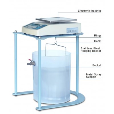 Ваги для гідростатичного зважування 5100г/0,1 (ваги гідростатичні 5кг)
